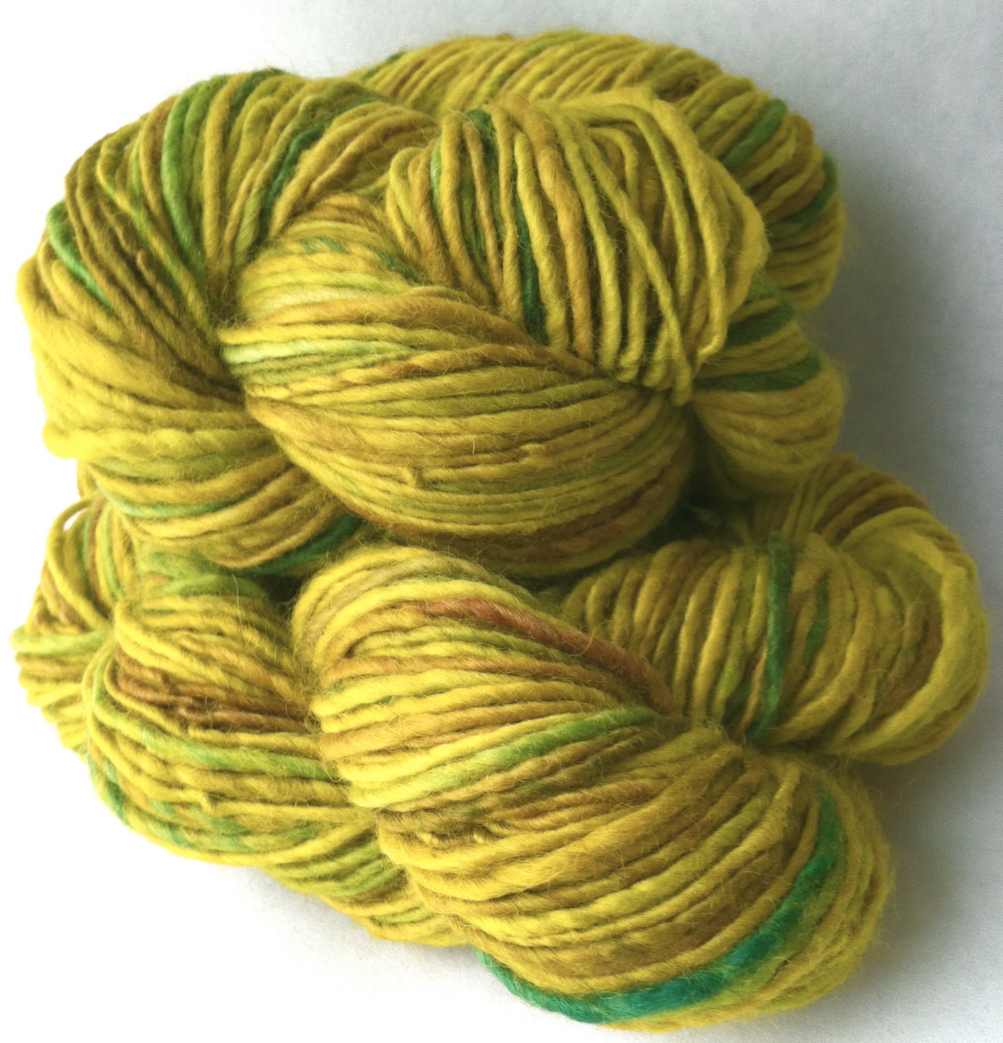 Narcissus - aran weight handspun yarn