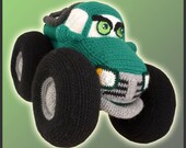 PDF Amigurumi Crochet Pattern - Monster Truck