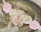 Wedding Wrist Corsage Made to order by My Broken Art on Etsy