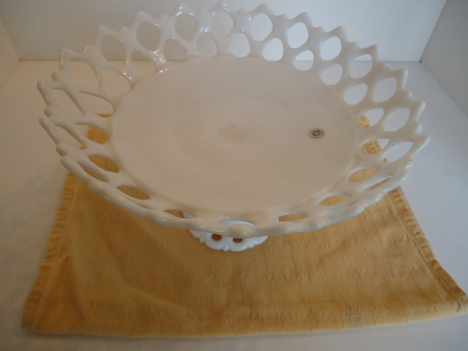 Westmoreland Milk Glass Large Compote