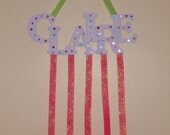 Personalized Hair Bow Holder - Customizable