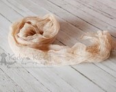 Tan - Newborn Cheesecloth Wrap Photography Prop