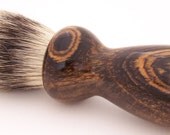 Bocote Wood 24mm Horse Hair Shaving Brush Handle (Handmade in USA)