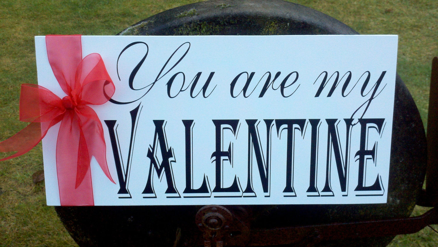 Valentine's Day Sign, Photo Prop, Boudoir photo shoot, or Valentine Decoration, a Limited Lane Original Design
