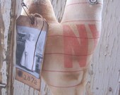 Primitive, Valentine Heart, Makedo, Pincushion, Cottage Chic, Home Decor, cssteam ofg team