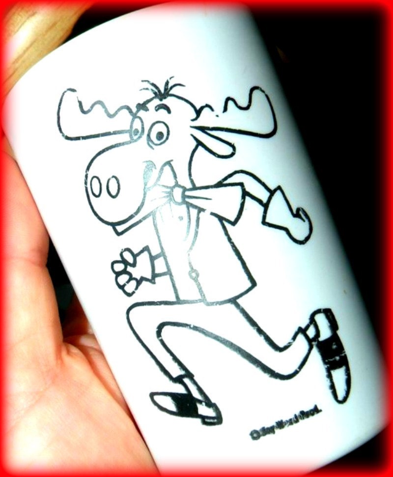 Moose Bullwinkle Boontonware Cup Boonton Melmac