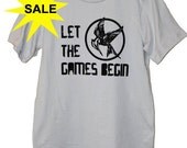 SALE - Let The Games Begin Mens/Unisex Shirt SIZE XLARGE
