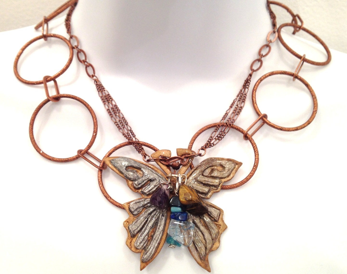 Butterfly Pendant Necklace