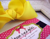 5 inch Boutique Bow - Turquiose  by browneyedgirlies