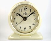 Vintage Yerevan mechanical alarm clock from Soviet/Ussr