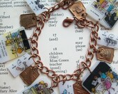 Vintage School Days Charm Bracelet