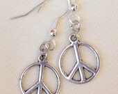 Peace Sign - Earrings - Dangle
