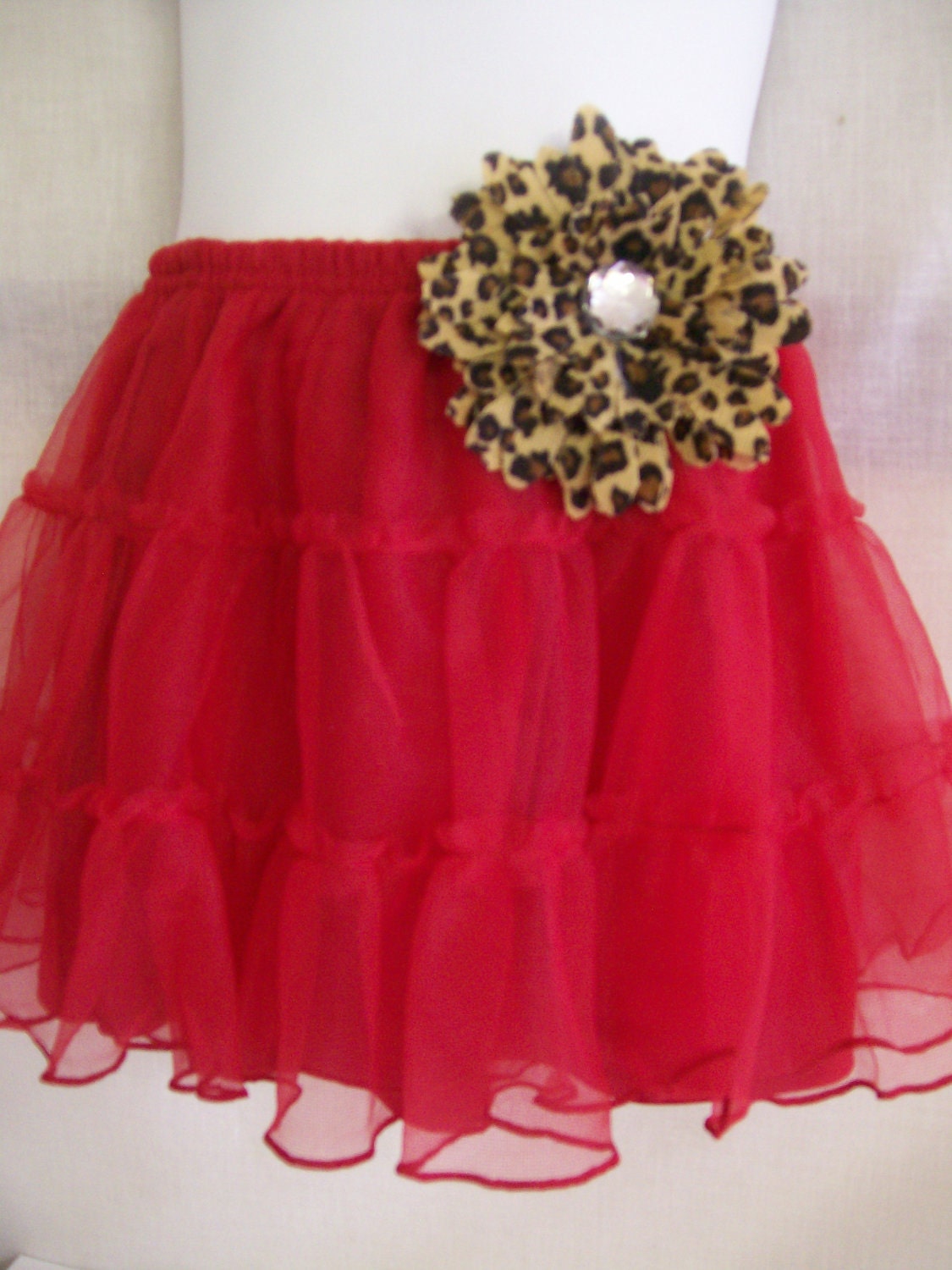 Red Valentine Tutu Skirt Toddler