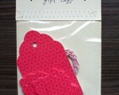 Red Valentines Day Tags