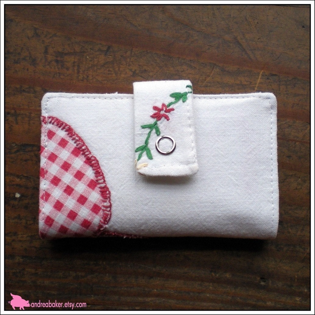 Business Card Cozy - Vintage Chic No.003 - Card Holder, Keeper, Wallet, Case, Organizer, Stand