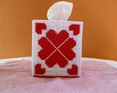 Hearts AfireTissue Box Cover
