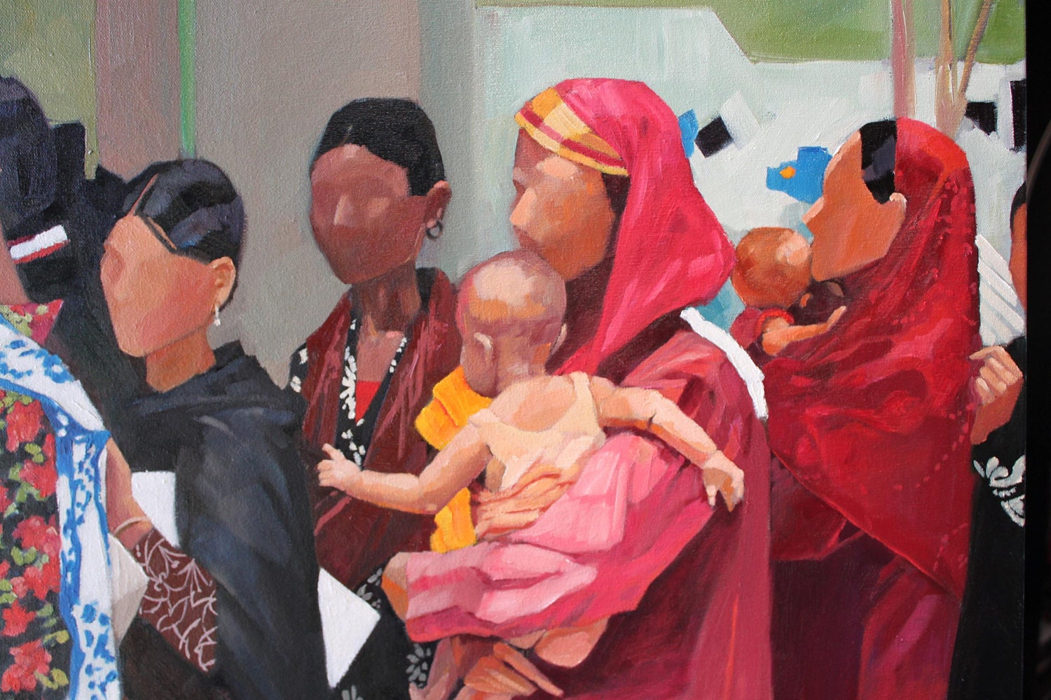 Every Mother Counts Large Print of the Women of Bangladesh Art