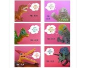 Valentines: Six Toothy Printable School Valentines