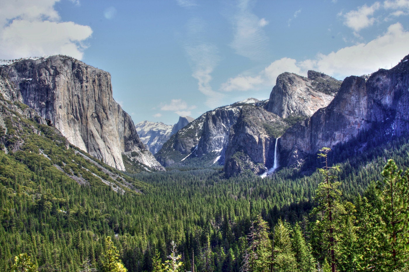 Tunnel View at Yosemite National Park, outside San Francisco, CA - 11x14 Fine Art Print