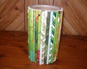 Knick Knack Holder From Recycled Magazine Pages