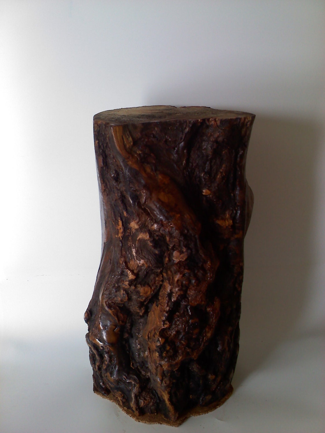 Natural Aspen Burled Tree Stump Table