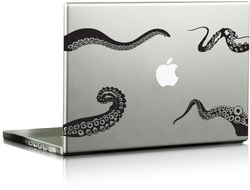 Kracken/Octopus Tentacles Laptop Design-Choose any Color-