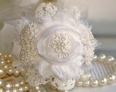 Bridal Cuff Bracelet, Accessories, Lace, Jewelry, Bridal, Wedding, Wedding Jewelry, Bridal Jewelry, Pearl, White - Ready to Ship