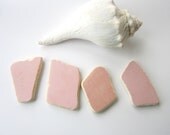 Pink Beach Pottery supplies large for jewelry crafts mosaics