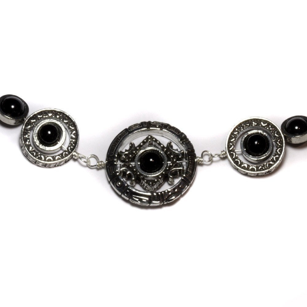 Cyberpunk Jewelry - Necklace - Black Onyx