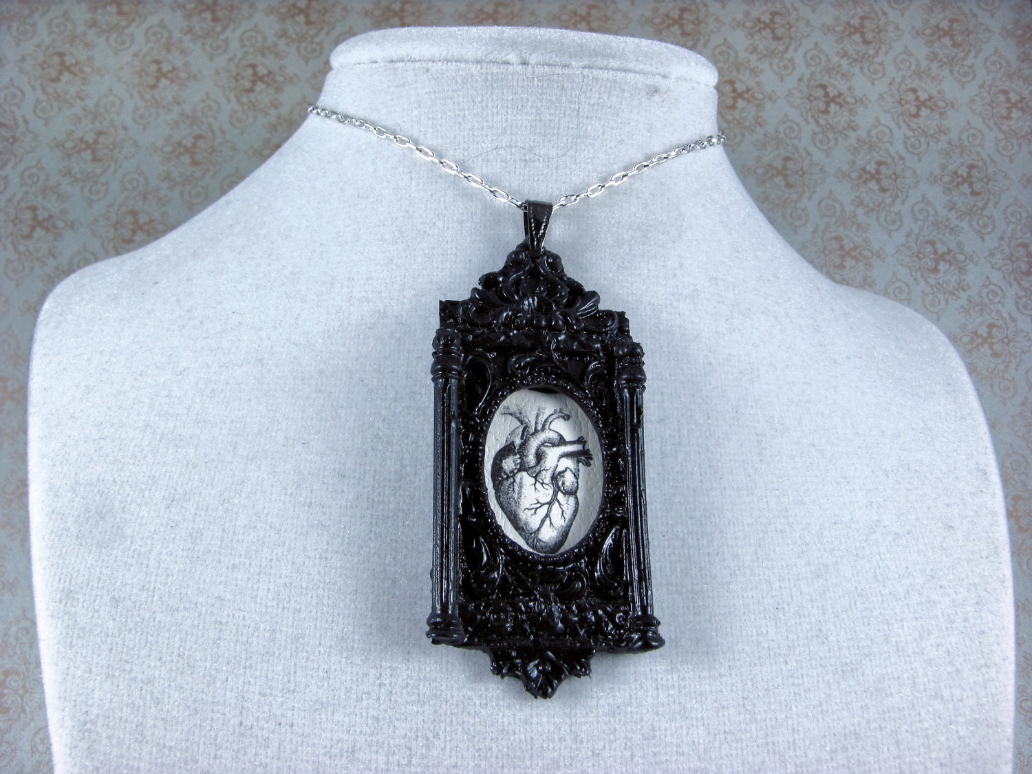 Valentines Day Heart Necklace