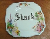 Skank cake plate