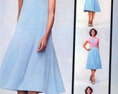 Vintage 70s Sewing Pattern Butterick 5380 RETRO Everyway Sundress with Wrap/Tie T-shirt Size Medium 12-16