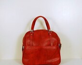 Vintage Red Retro Tote