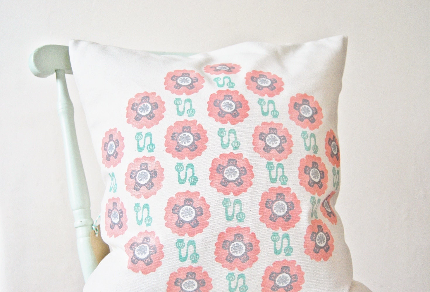 Oriental Poppy Cushion