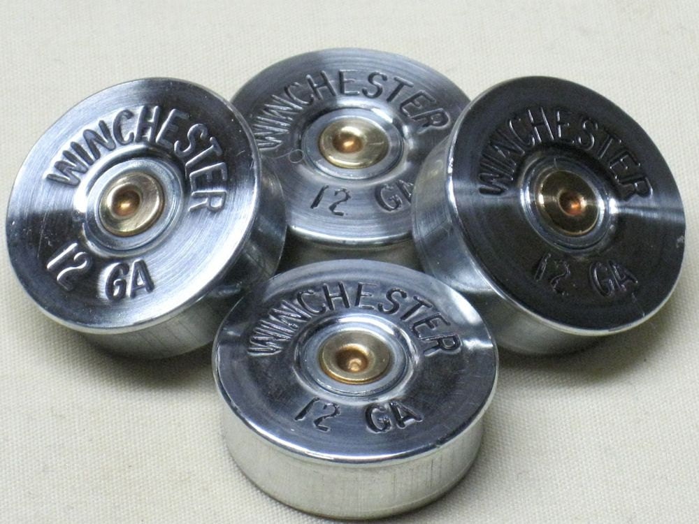 Guitar Knobs Set 4 - Shotgun Shell Winchester