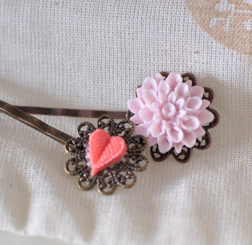 Sweetheart Hairpin Set