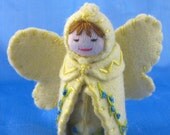 Straw Yellow Fairy Doll- Waldorf Inspired