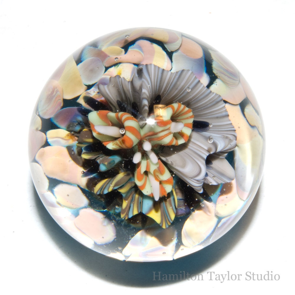 Reef Marble in Flameworked Glass