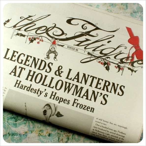 Fairy Tale Newspaper- ZINE- ISSUE 4- the Filigree