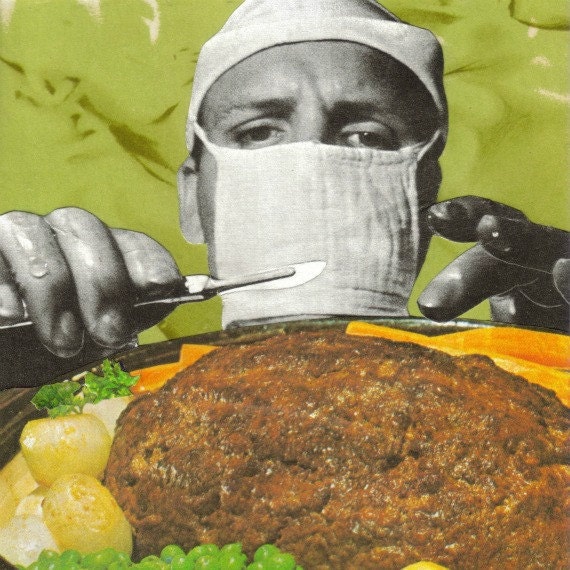 Doctor Chef Kitchen Art Collage Food Art