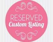 Reserved Custom Listing for Kandice - by Tickled Peach Studio Il_170x135