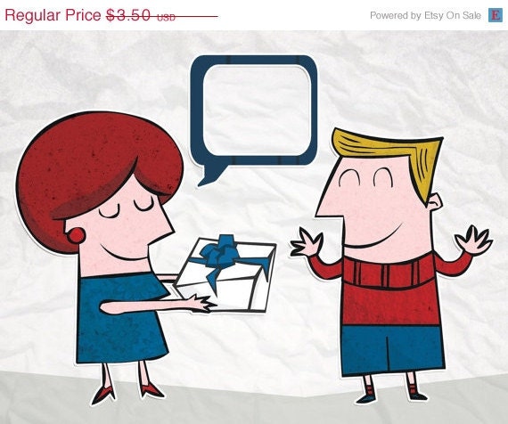 50% OFF LIQUIDATION Retro Comic Strip Card Birthday Say What You Want To Say