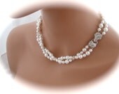 Wedding Jewelry, Swarovski Pearl Necklace, Bridal jewelry, Weddings, Jewelry