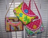 Little Girl Purse Pattern pdf and Tutorial easy sewing pattern