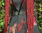Medium Crimson Dread Lock Falls