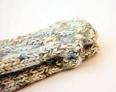 SALE Cable Knit Gloves. Cloud. Super Chunky Fingerless Gloves