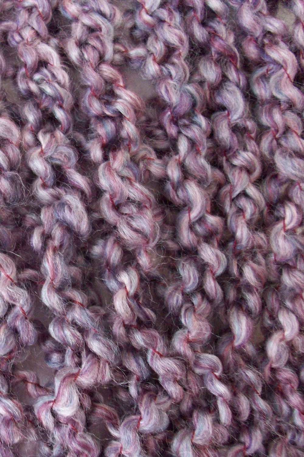 Loom Woven Purple Shawl