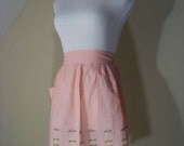 Sweet Checkered Vintage 50s Apron