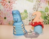Alice In Wonderland Cake Toppers - in 3D