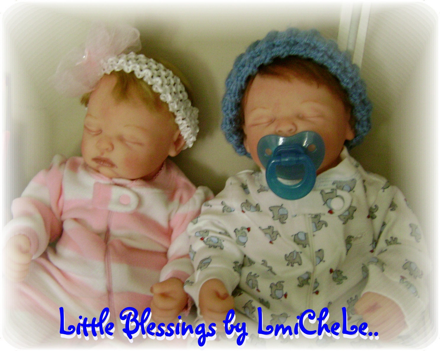 Secrist Preemie Zoe Reborn Baby Doll 17 inch Reborn Newborn Girl or Boy Build Your Own Baby